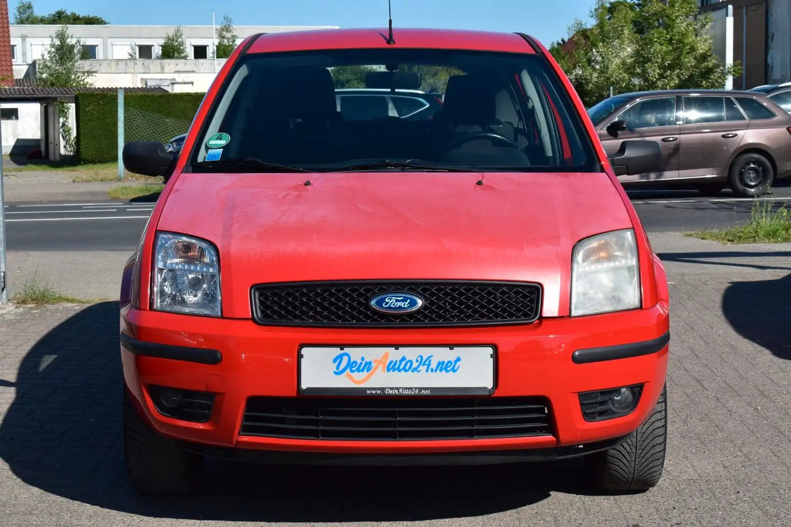 Ford Fusion Trend 1,4 TDCI Klima| AHK| TÜV| El.FH|GJR Rot - 2