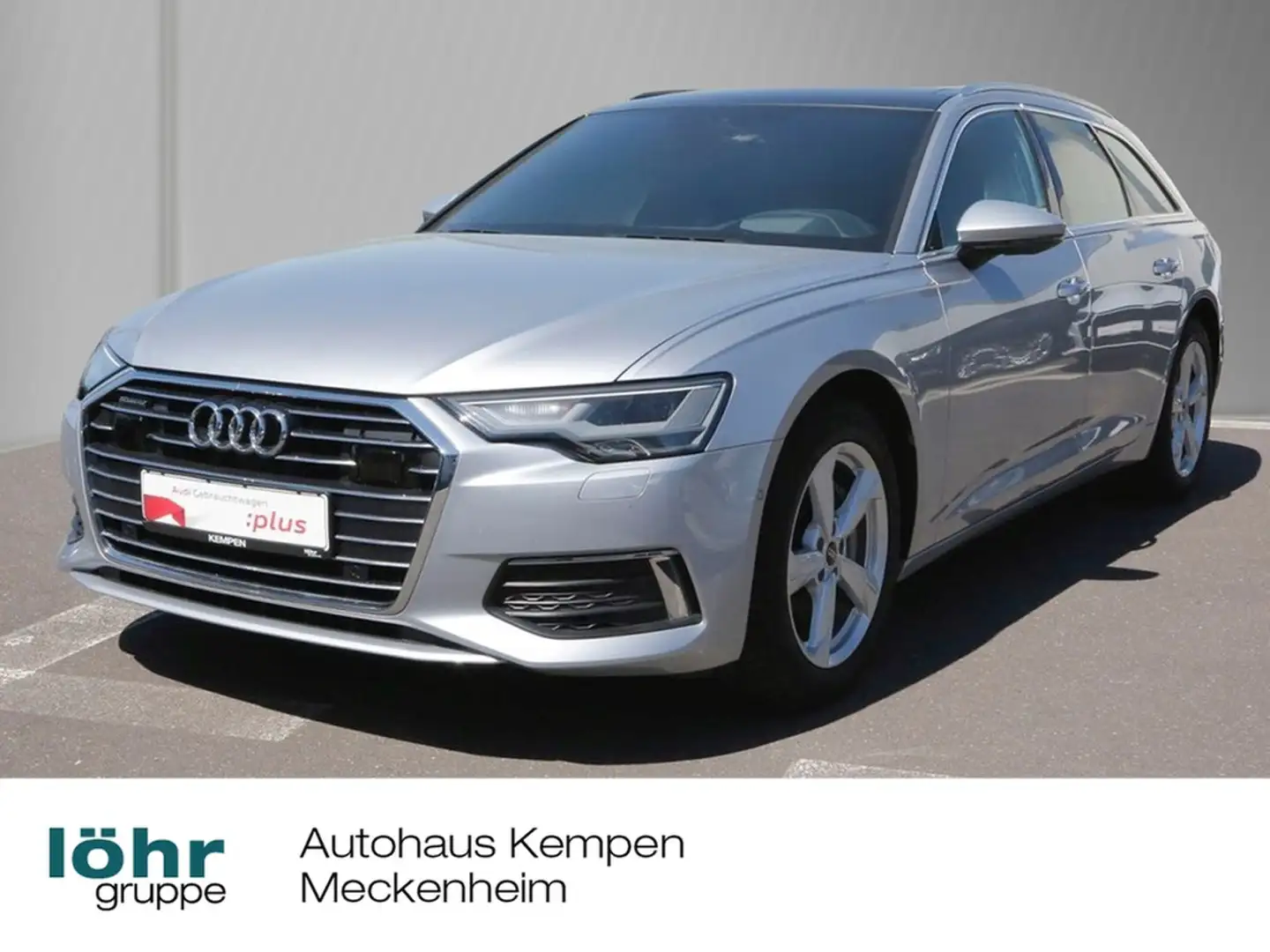 Audi A6 Avant 50 TDI quattro AHK Assist Pano Leder Silber - 1