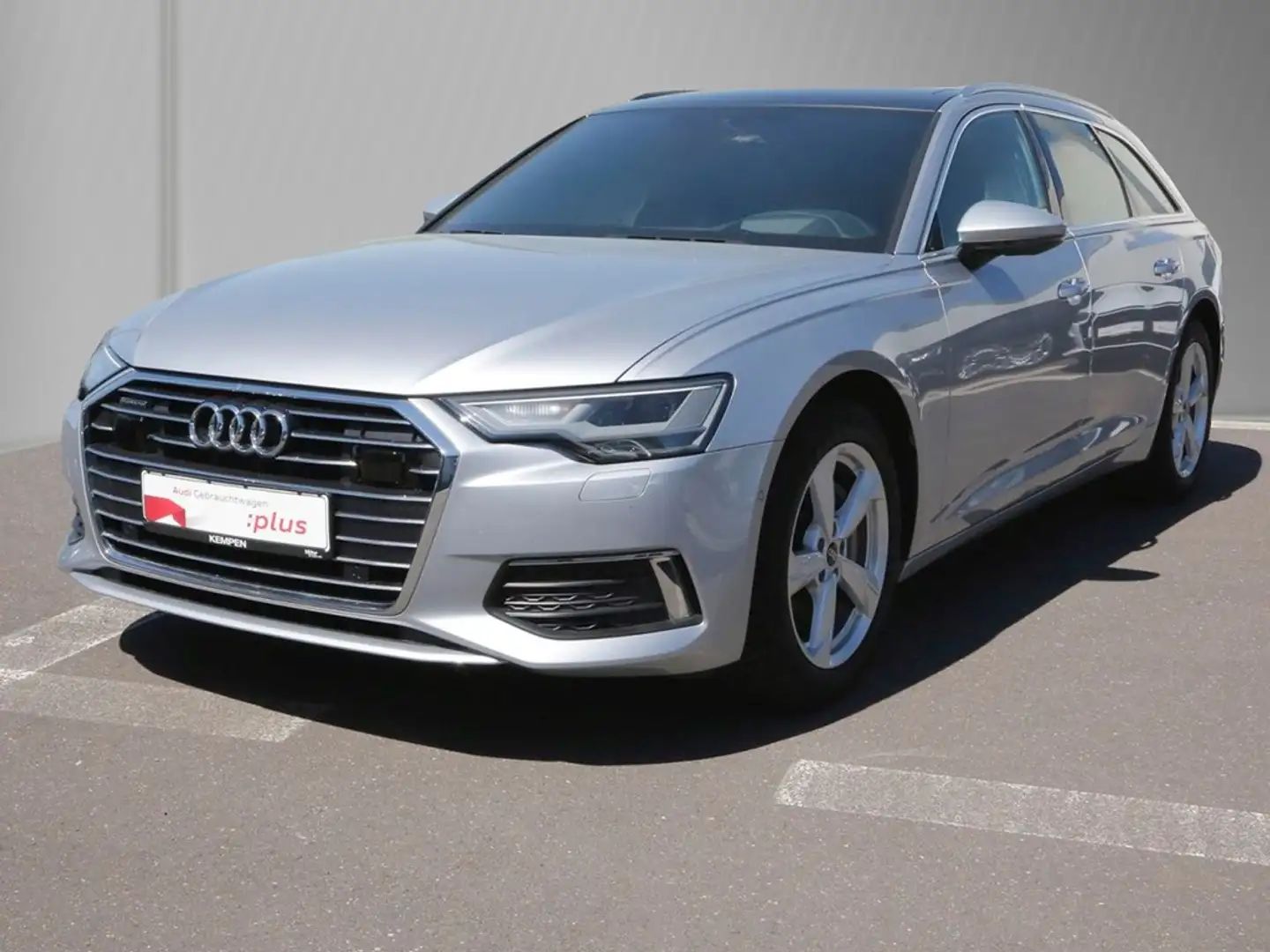 Audi A6 Avant 50 TDI quattro AHK Assist Pano Leder Silber - 2