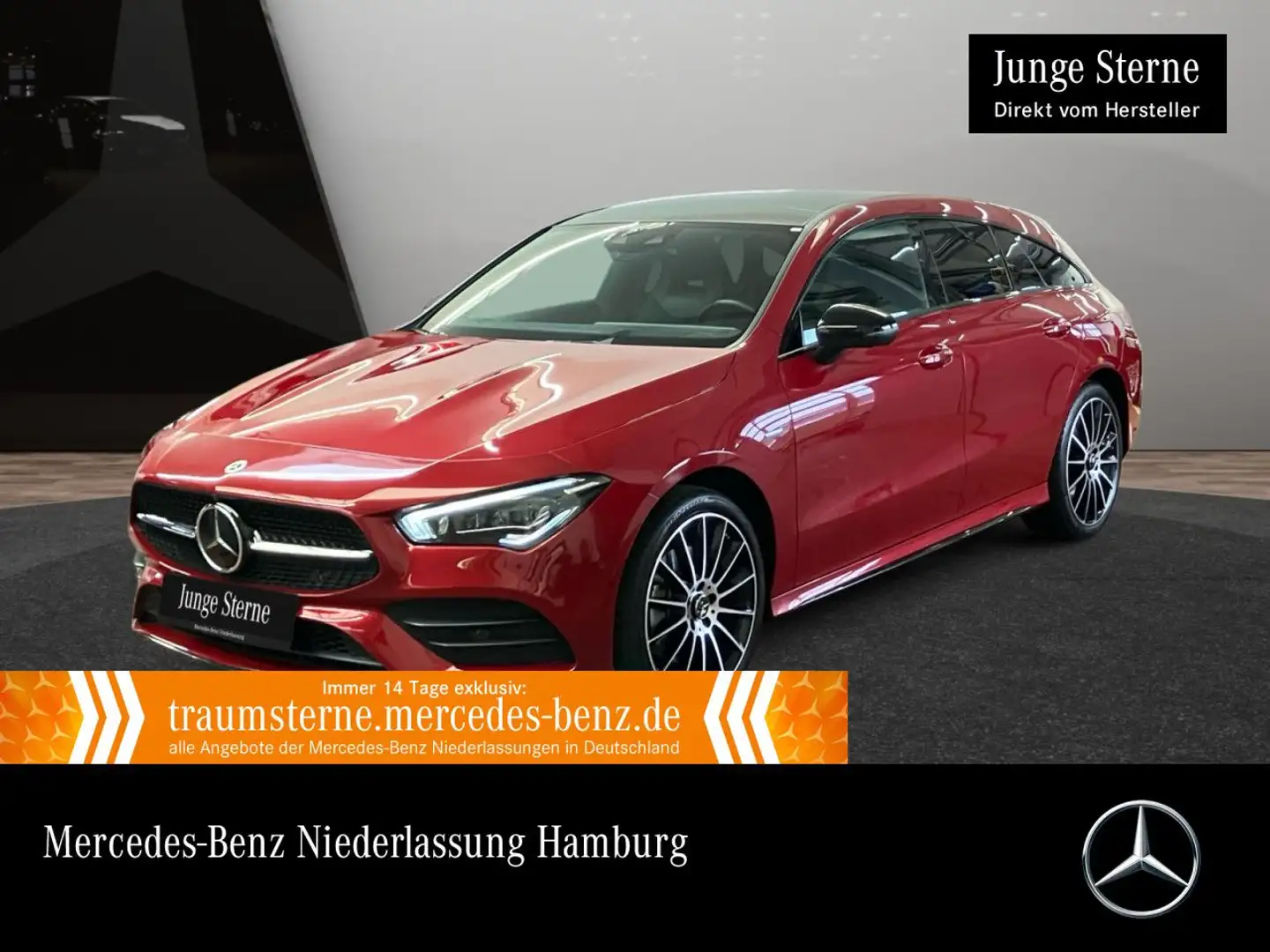 Mercedes-Benz CLA 250 e EDITION 2020+AMG+NIGHT+PANO+360°+AHK+8G Rot - 1