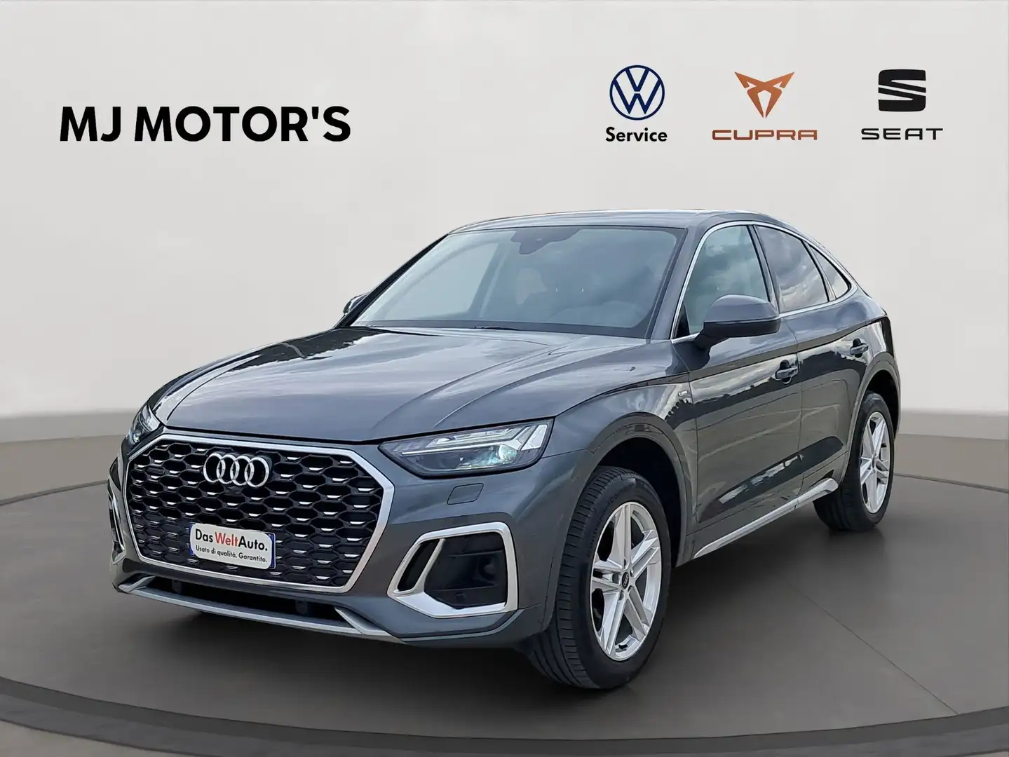 Audi Q5 SPB 40 TDI quattro S tronic S line Gris - 2