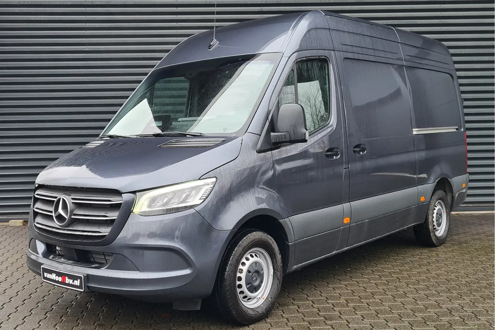 Mercedes-Benz Sprinter 319 CDI L2H2 Pro -2x schuifdeur-LED-3500kg haak Grigio - 1