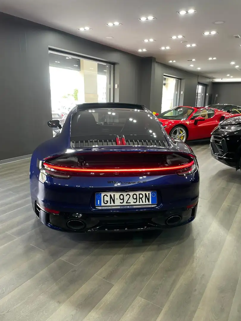 Porsche 911 Coupe 3.0 Carrera 4S auto Bleu - 2