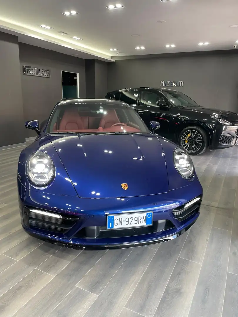 Porsche 911 Coupe 3.0 Carrera 4S auto Bleu - 1