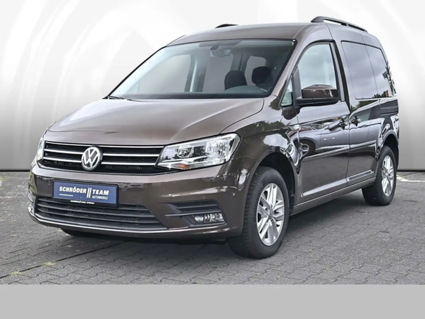 Volkswagen Caddy 4 Comfortline 2.0 TDI DSG Standheizung Navi Marrón - 1