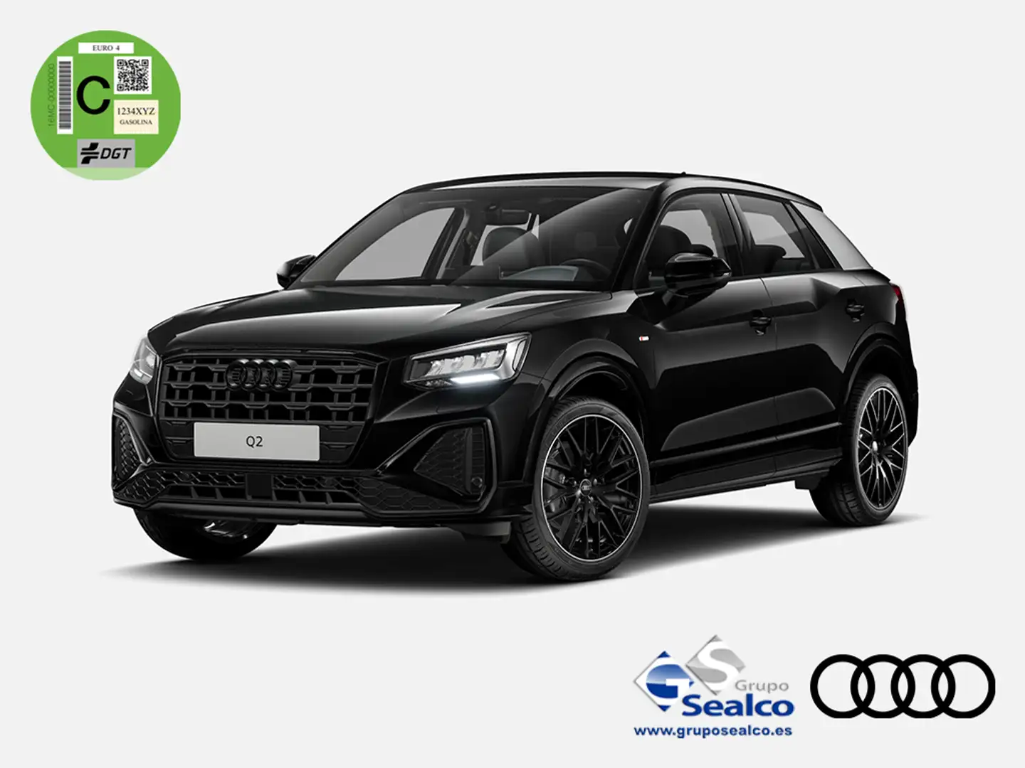 Audi Q2 35 TFSI Adrenalin Black edition S tronic 110kW Negro - 1