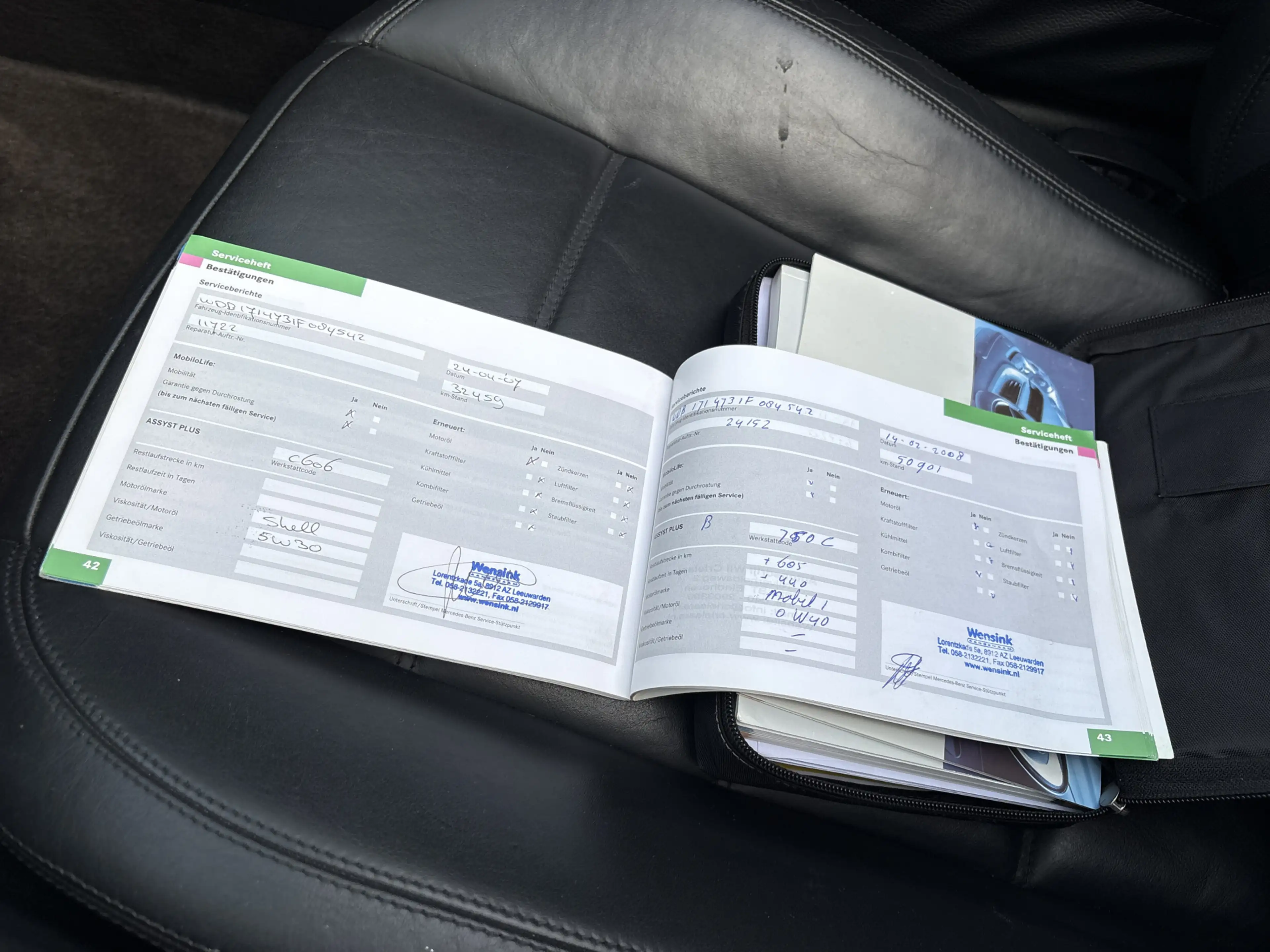Mercedes-Benz SLK 55 AMG AUTOMAAT / NAVI / CRUISE / LEER / 161dkm! — photo 15