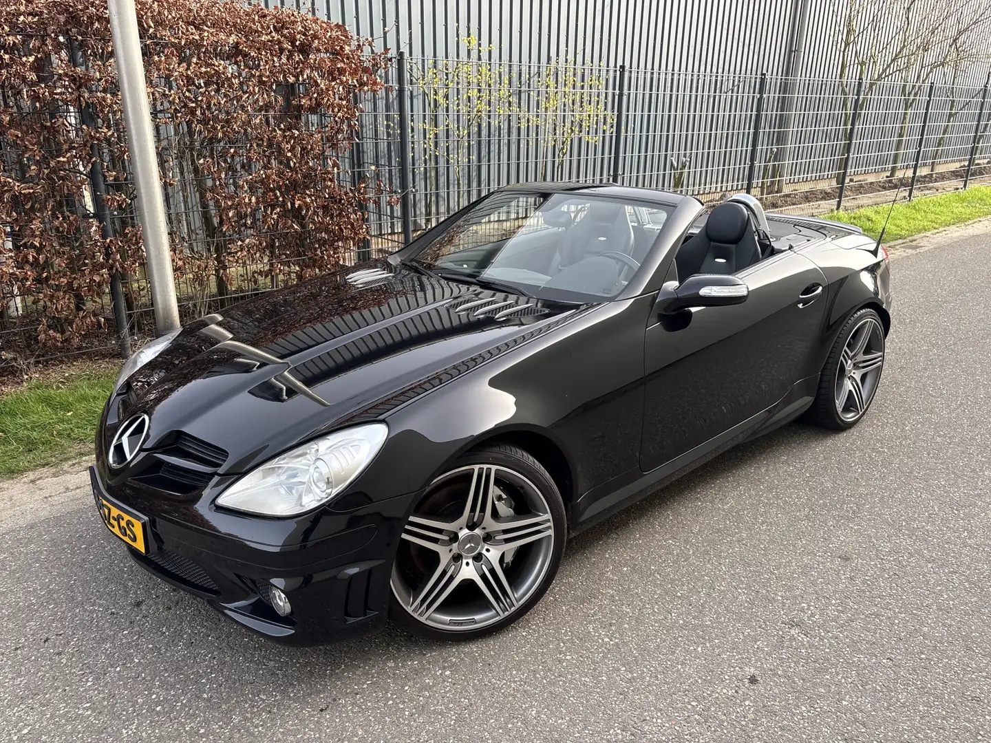 Mercedes-Benz SLK 55 AMG AUTOMAAT / NAVI / CRUISE / LEER / 161dkm! Schwarz - 2