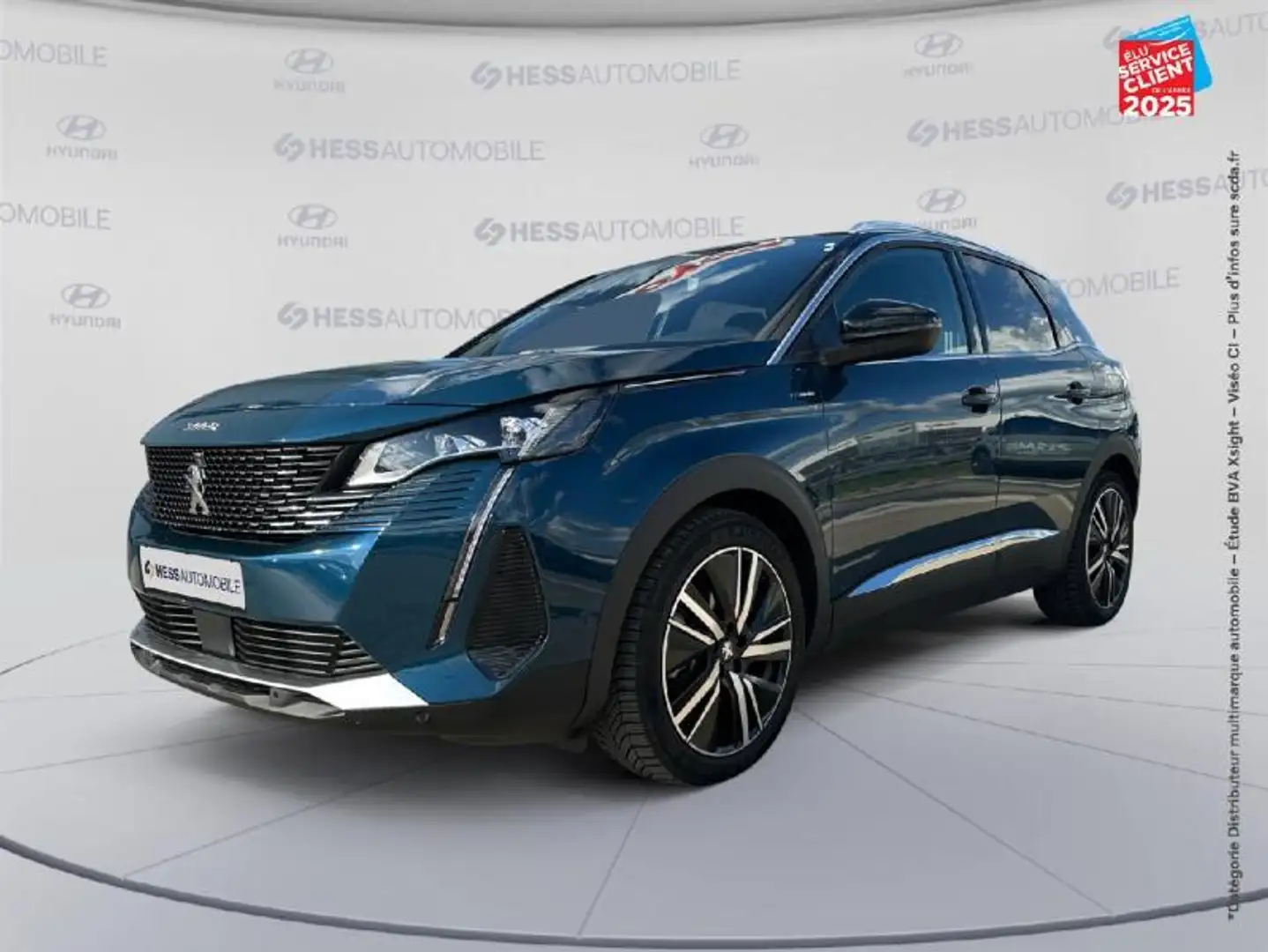 Peugeot 3008 HYBRID 225ch GT Pack e-EAT8 Azul - 1