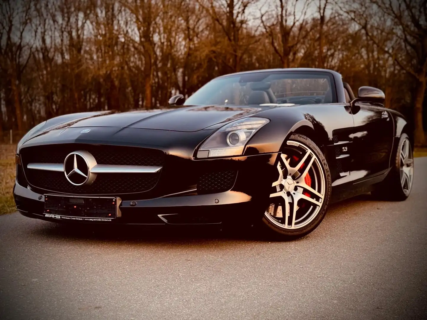 Mercedes-Benz SLS Roadster Negro - 1