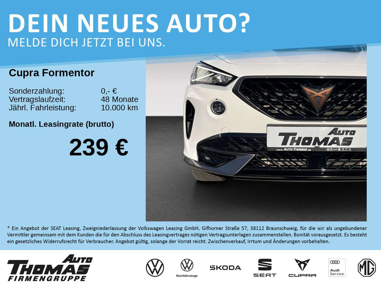 Cupra Formentor 2024 — 1.5 TSI DSG NAVI