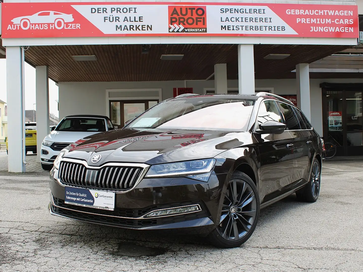 Skoda Superb Kombi 2,0 TSI 4x4 Style DSG *AHK, Matrix LED, K... Braun - 1