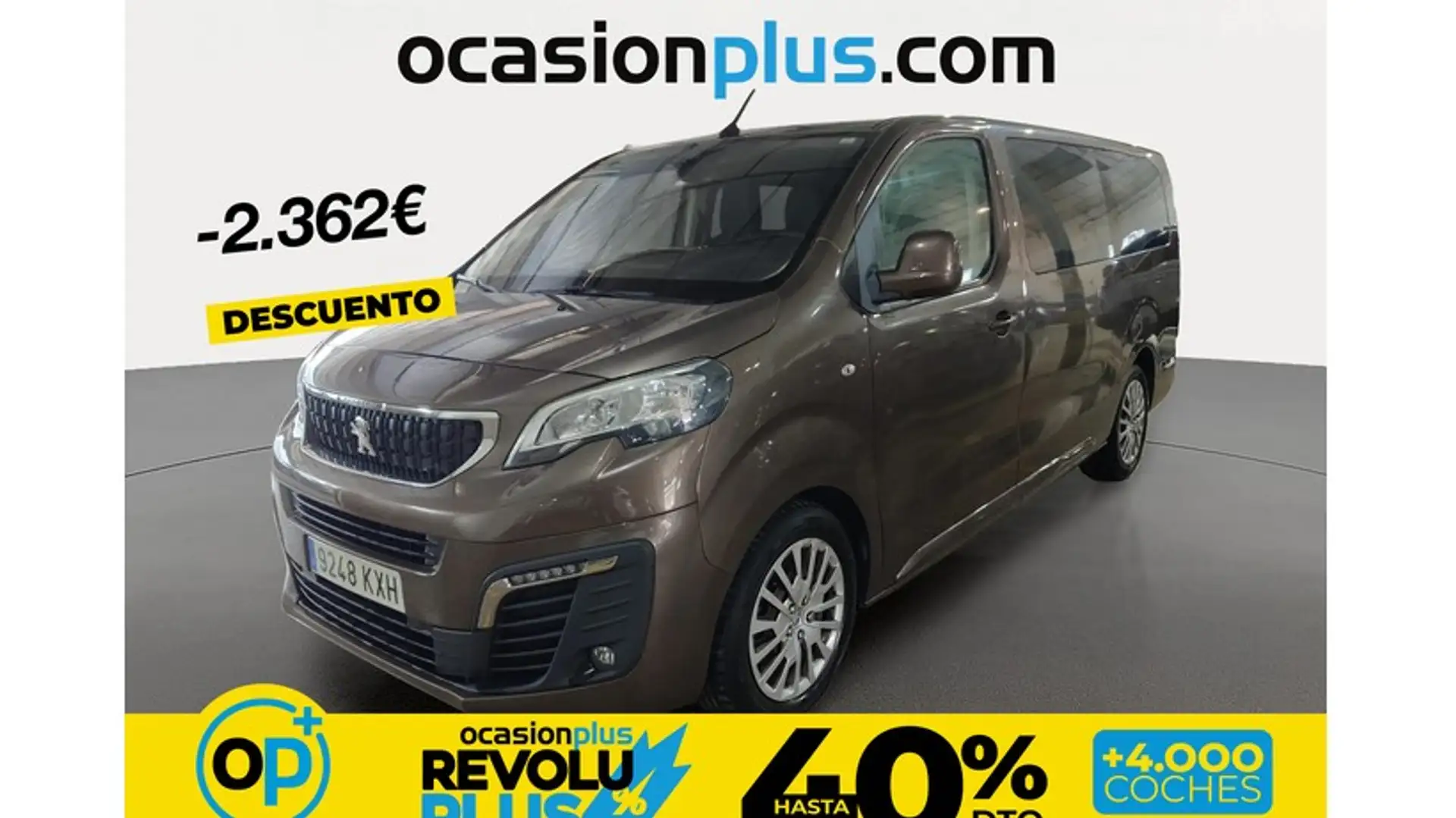 Peugeot Traveller 2.0BlueHDI Business Long EAT8 180 Marrón - 1