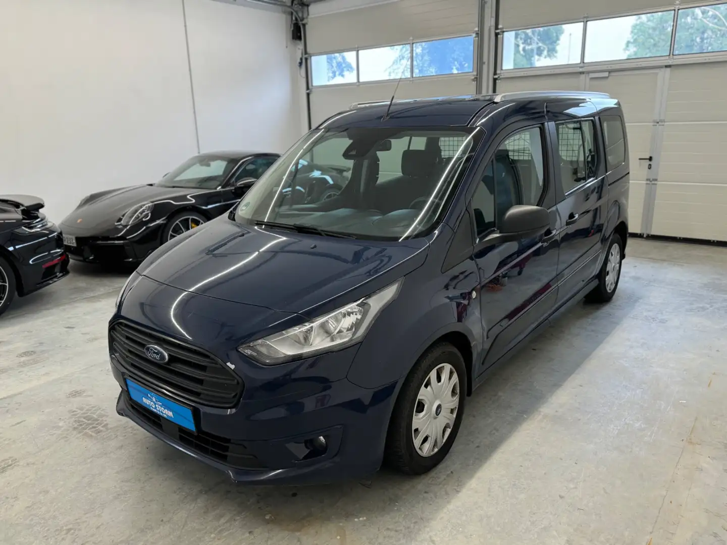 Ford Transit Connect 1.5 TDCi lang *Kamera*SpurH.*AHK Albastru - 1