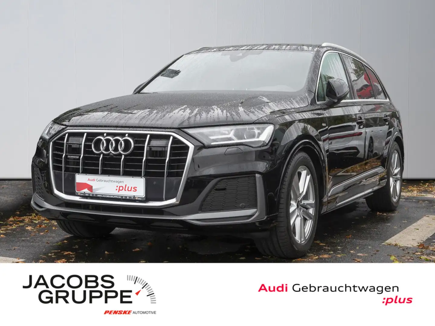 Audi Q7 50 TDI quattro S line Sport AHK, Pano, B&O Schwarz - 1