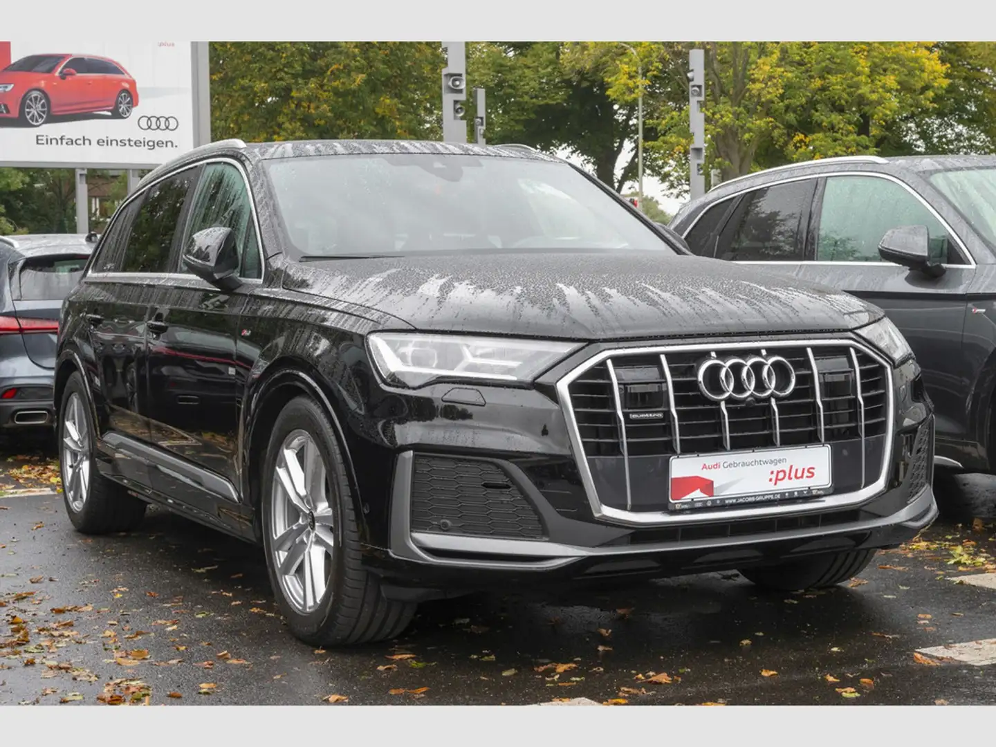 Audi Q7 50 TDI quattro S line Sport AHK, Pano, B&O Schwarz - 2