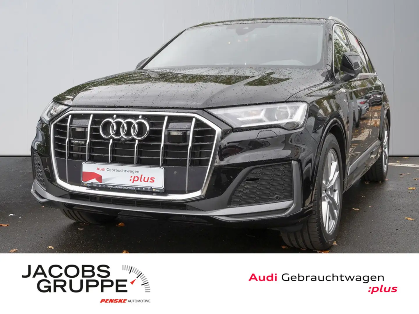 Audi Q7 50 TDI quattro S line Sport AHK, Pano, B&O Schwarz - 1
