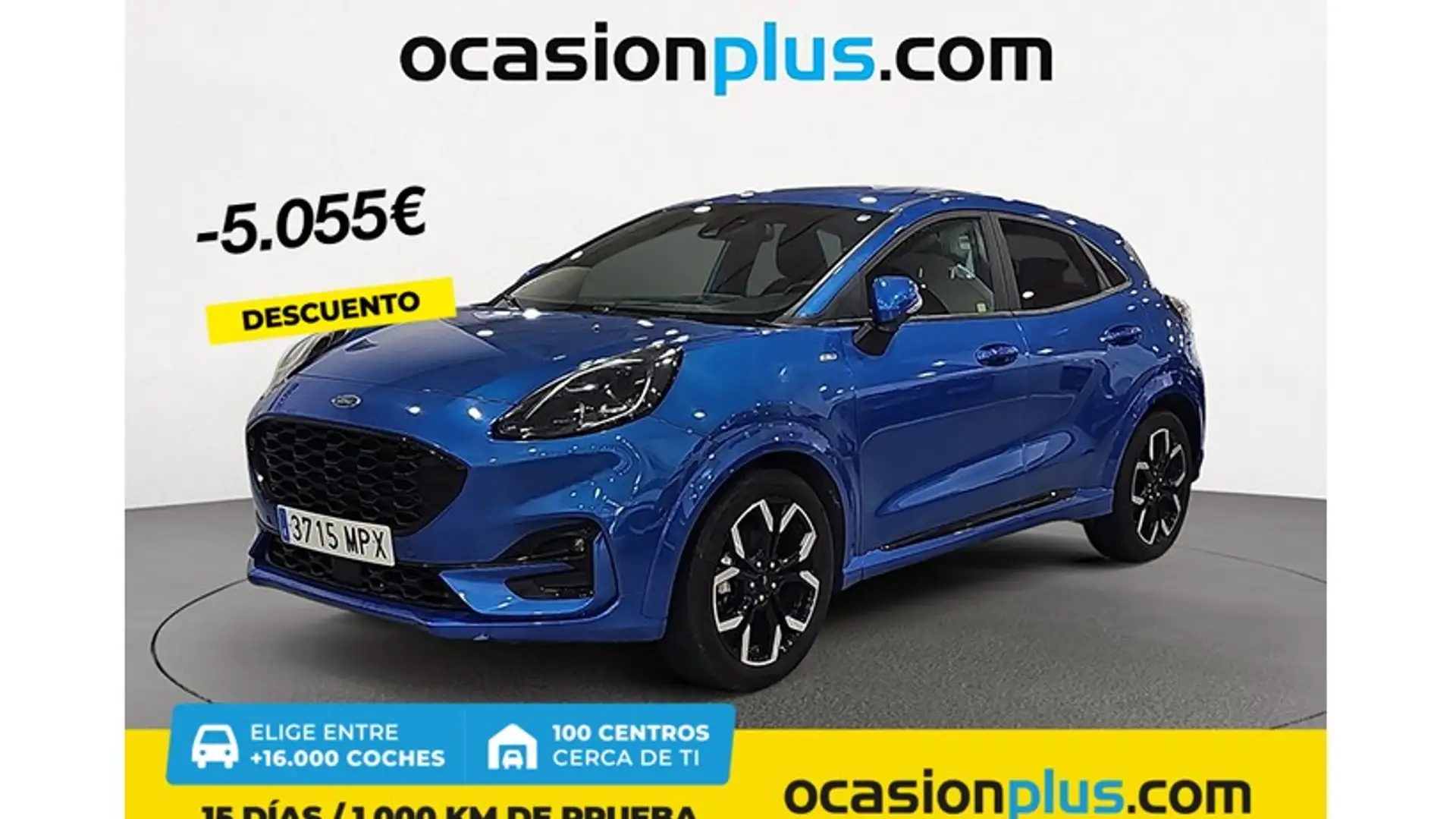 Ford Puma 1.0 EcoBoost MHEV ST-Line X Aut. 155 Azul - 1
