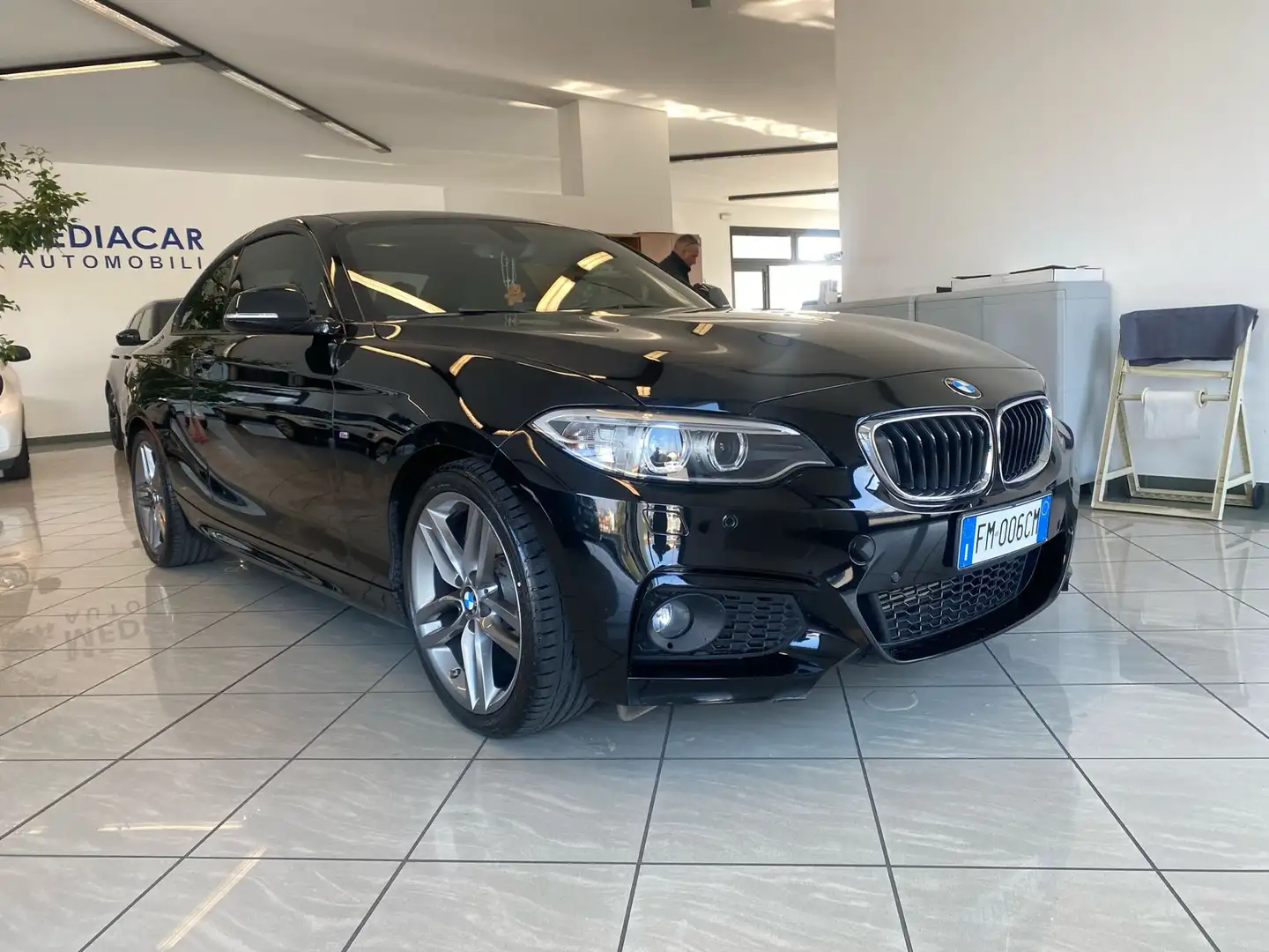 BMW 218 218d Coupe Msport auto my15 Nero - 1