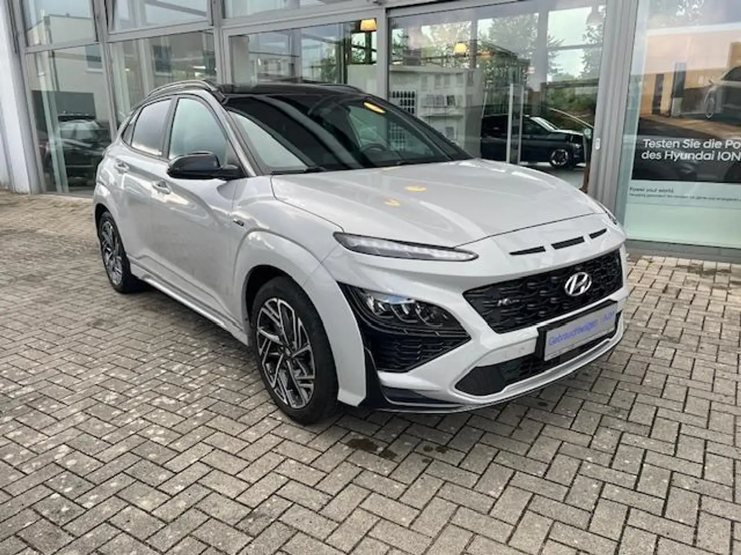 Hyundai KONA FL 1.0 T-GDI 48V N-Line Sitz/Assistenz.P.Navi Grau - 1