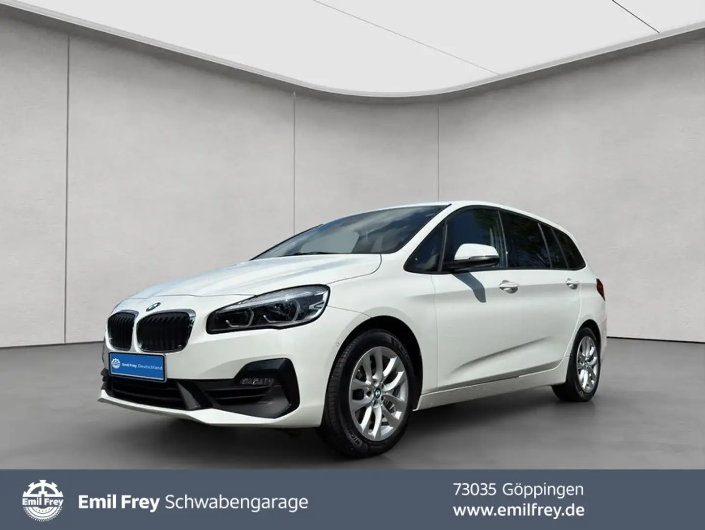 BMW 220 220i Gran Tourer Aut. Advantage *LED* Weiß - 1