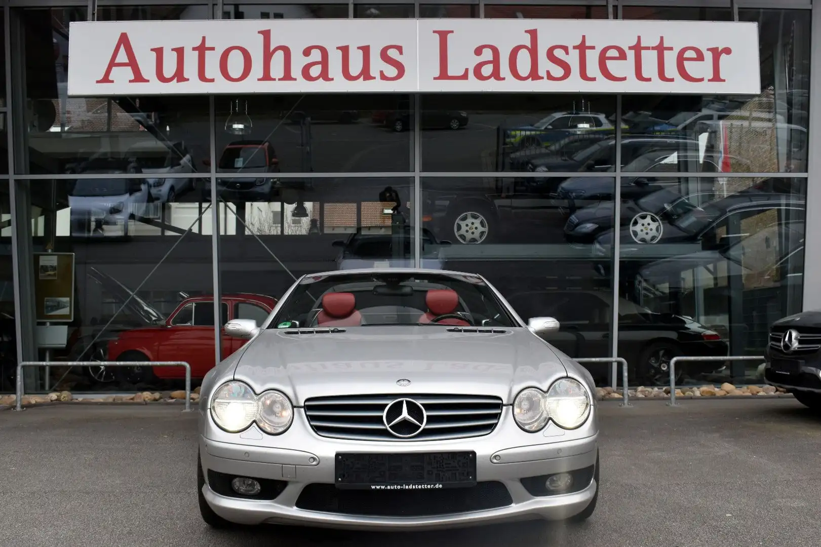 Mercedes-Benz SL 350 *Designo*AMG*Leder*Panoramadach*Xenon* srebrna - 1