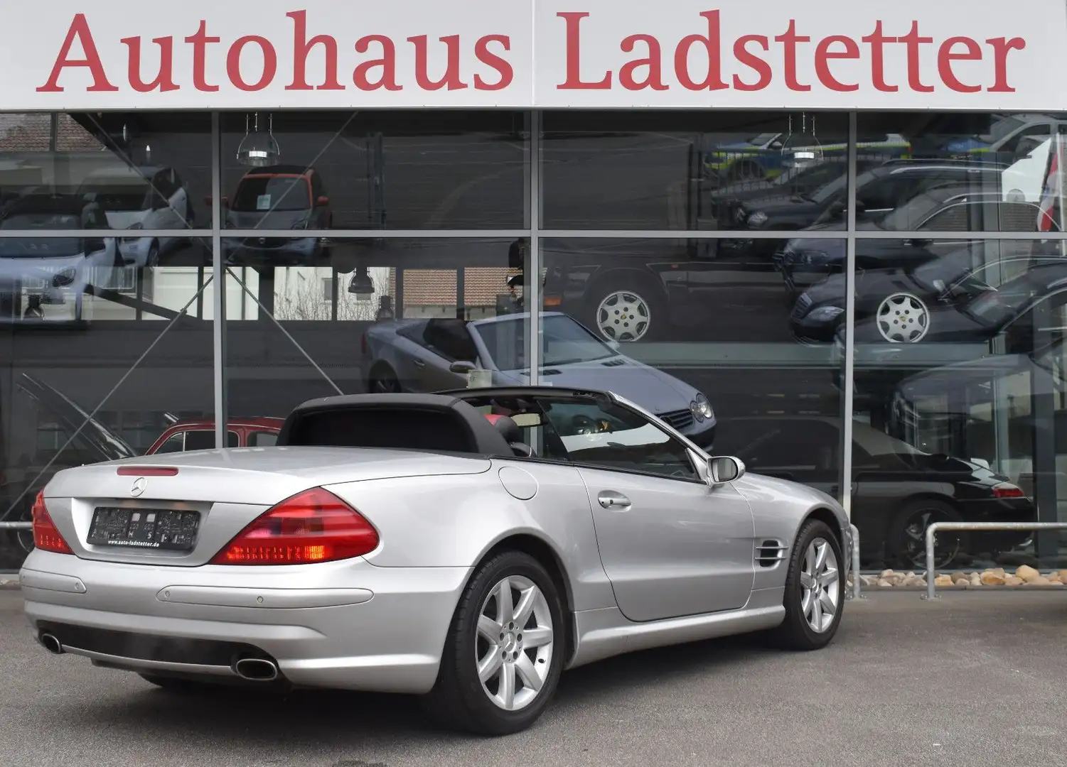 Mercedes-Benz SL 350 *Designo*AMG*Leder*Panoramadach*Xenon* Silver - 2