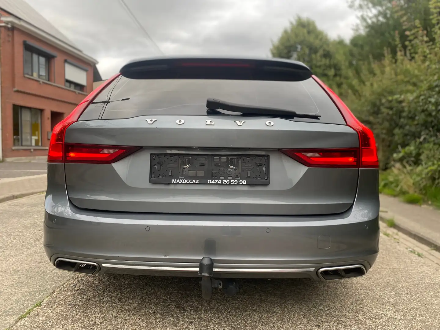 Volvo V90 V90 D4 AWD Geartronic R Design Blauw - 2