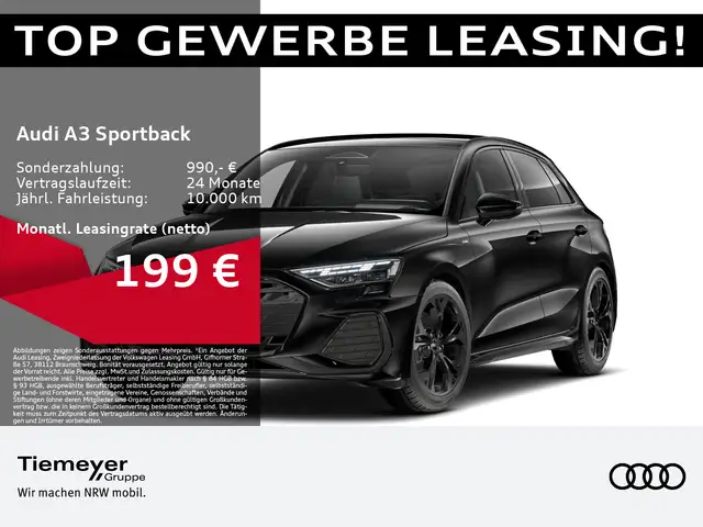 Audi A3 in Black for sale