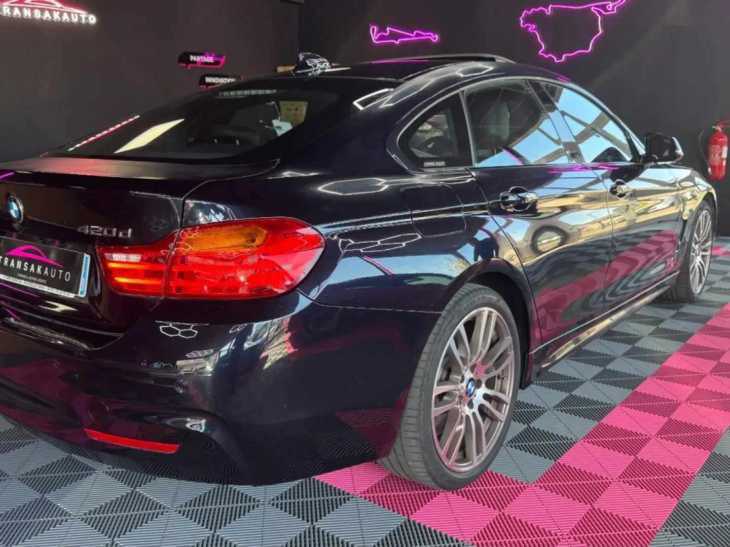 BMW 420 SERIE F36 420d xDrive 190 ch M Sport ~ 1 ère main  Noir - 2