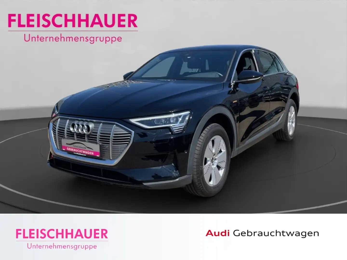 Audi e-tron 50 quattro S Line innen SHZ RFK DAB Luftfederung A Schwarz - 1