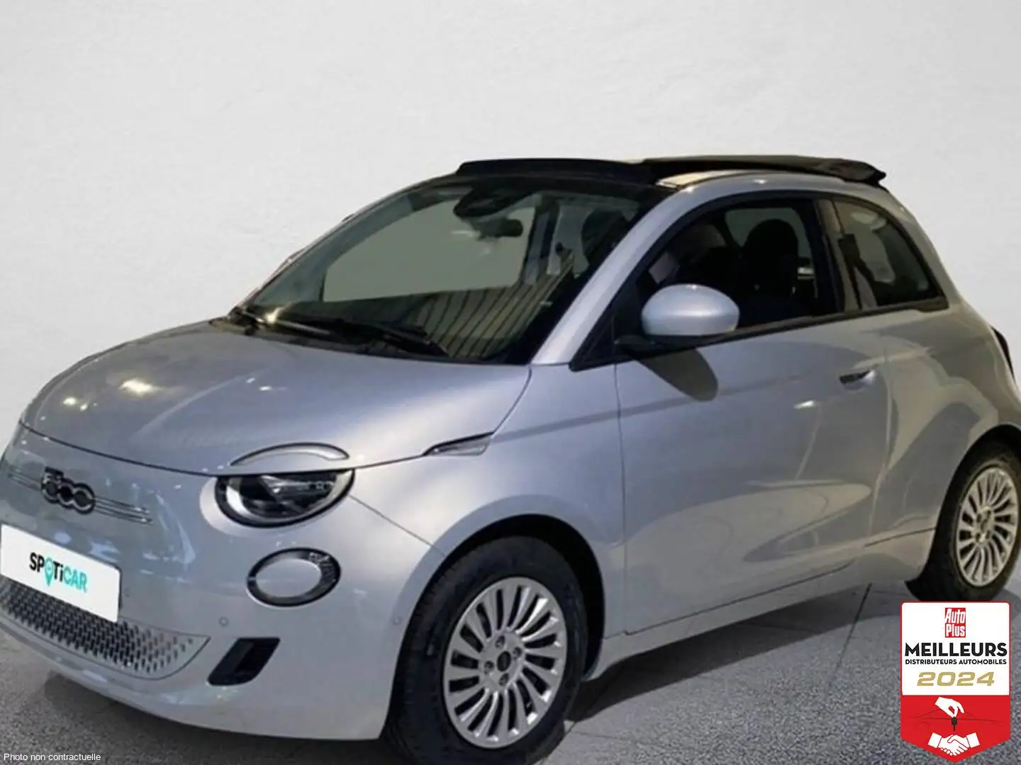 Fiat 500 C e 95 ch nouvelle 500 Blanc - 1