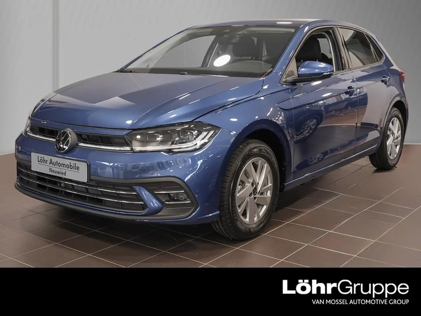 Volkswagen Polo 1,0 l TSI 5-Gang Style VLW Blau - 1
