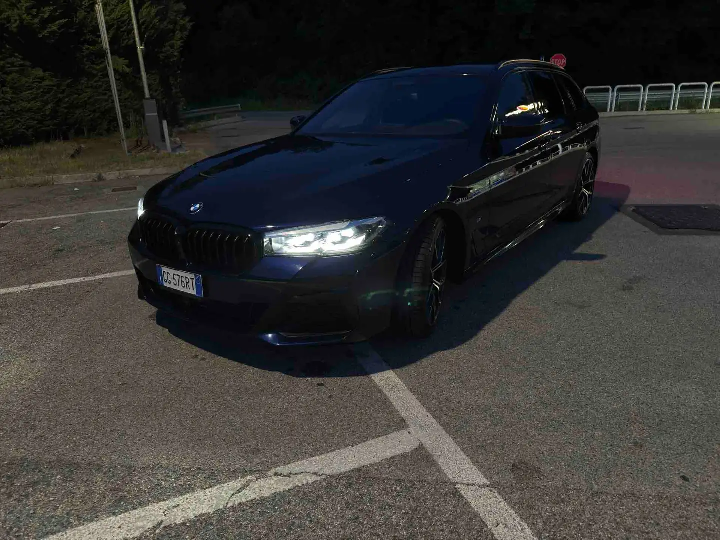 BMW 530 G31 530d mhev 48V xdrive MSport Tetto Soft Close Blu/Azzurro - 1