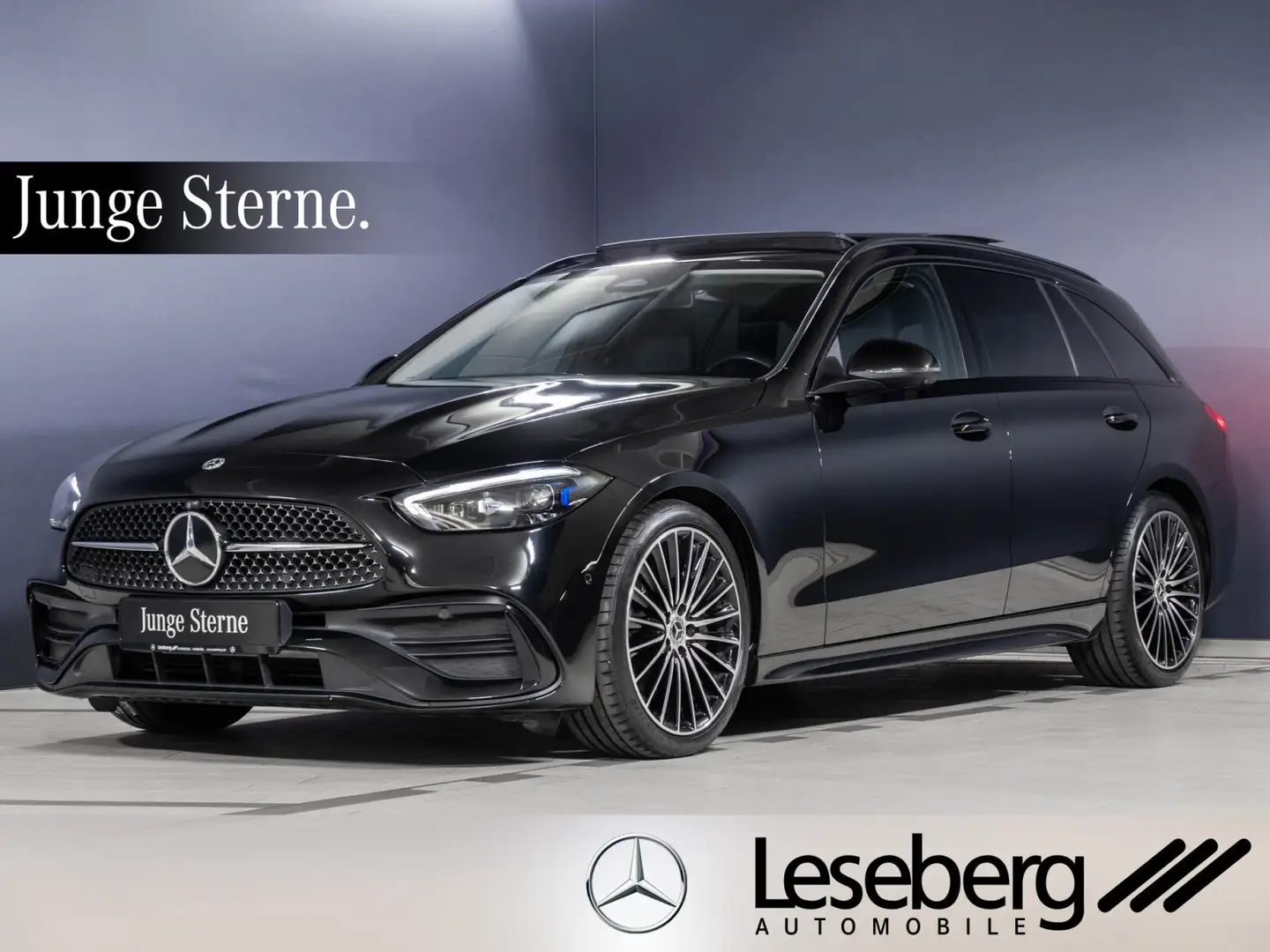Mercedes-Benz C 200 C 200 T AMG Line Digit. Light/Pano/360°/Ambiente Schwarz - 1