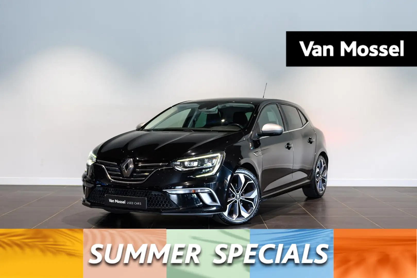 Renault Megane Berline TCe 140 GPF GT-Line Camera | sfeerverlicht Noir - 1
