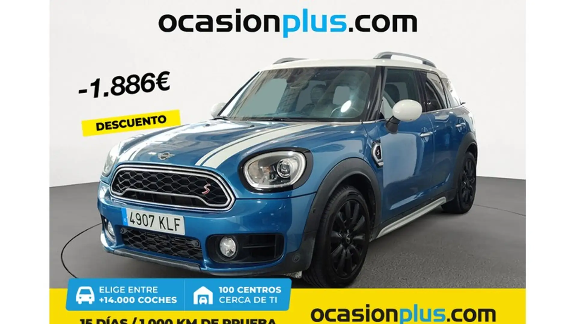 MINI Cooper S Countryman ALL4 AUT. 192 Azul - 1