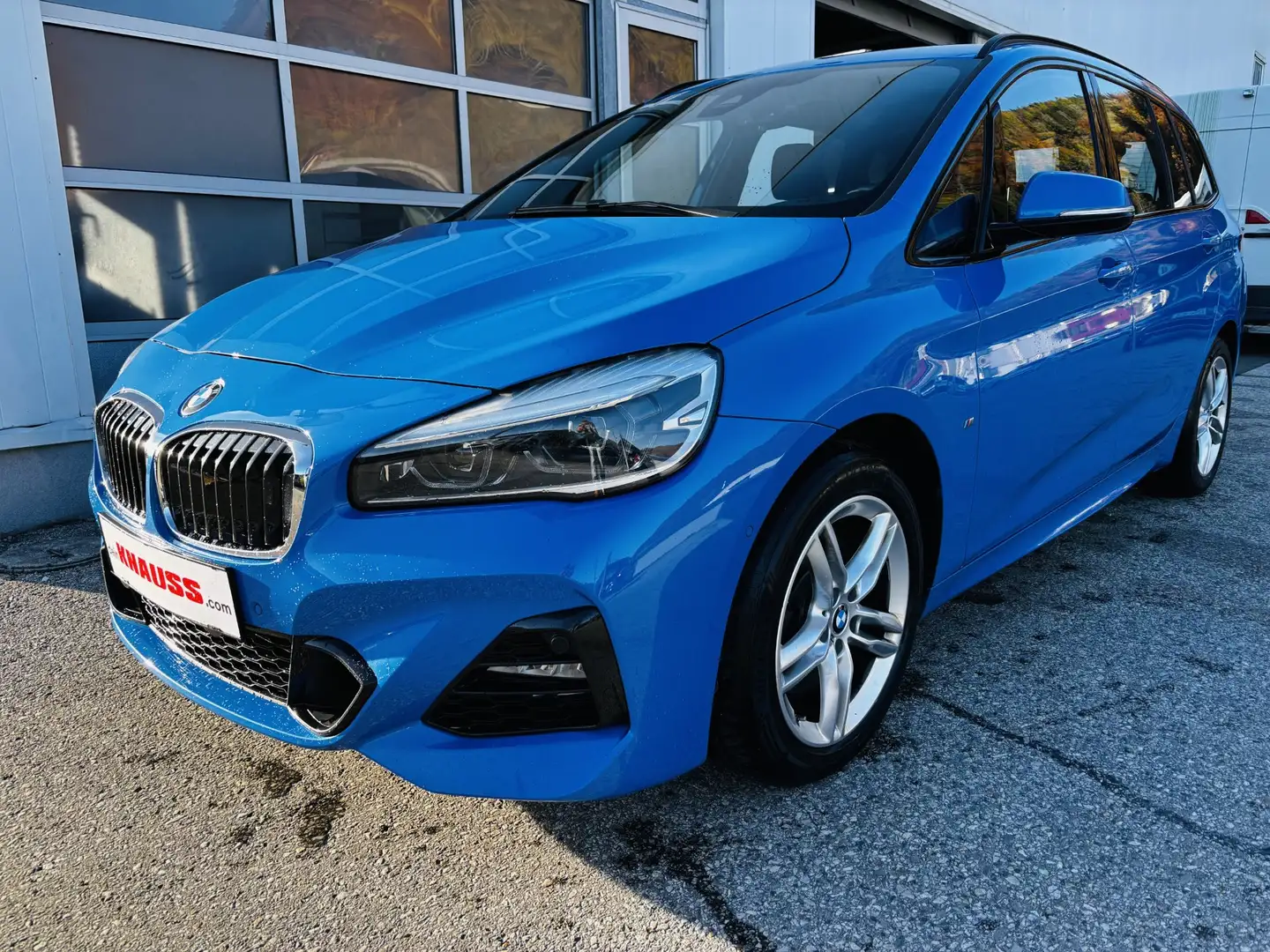 BMW 220 220d xDrive Gran Tourer Bleu - 1