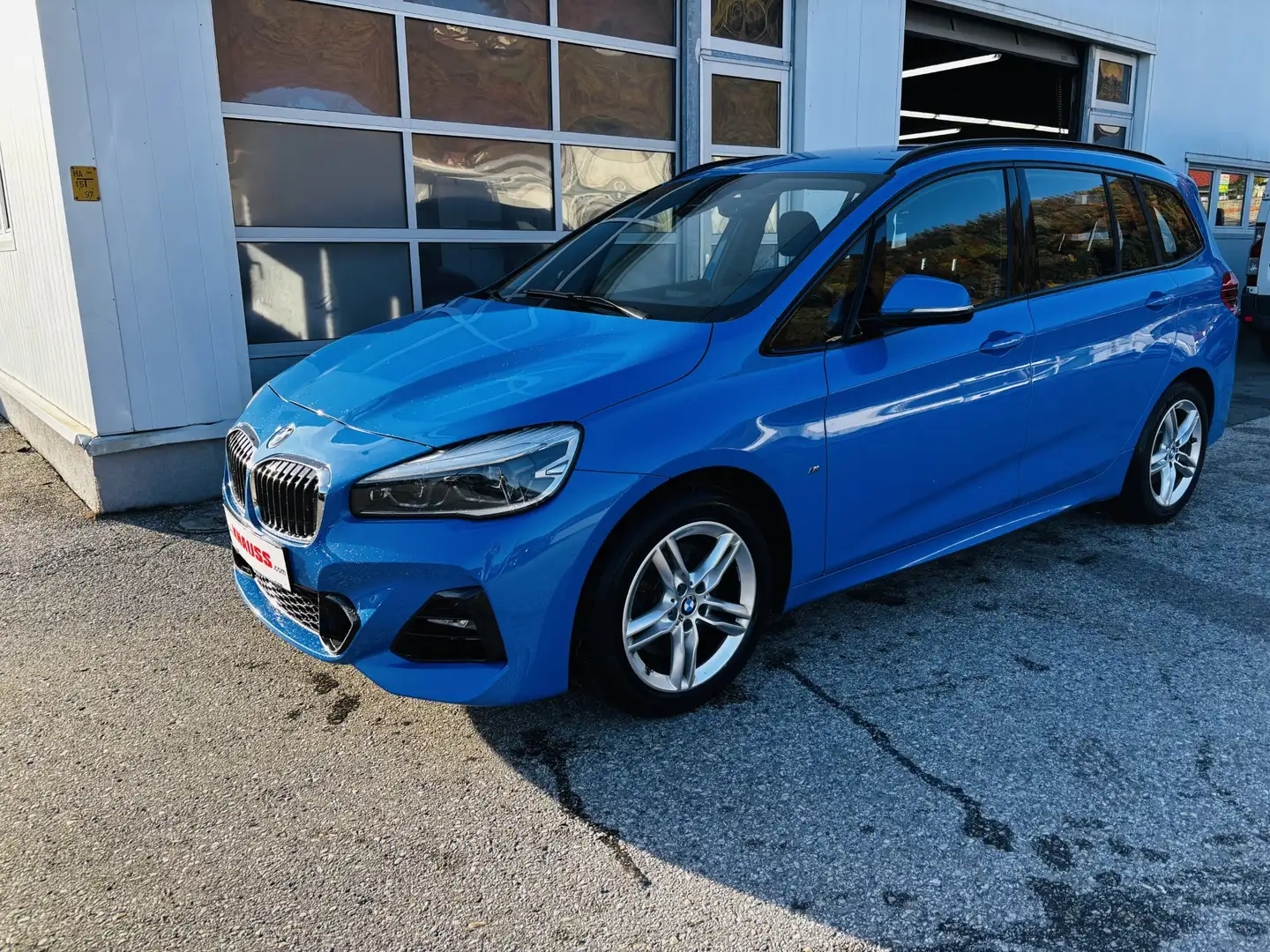 BMW 220 220d xDrive Gran Tourer Bleu - 2