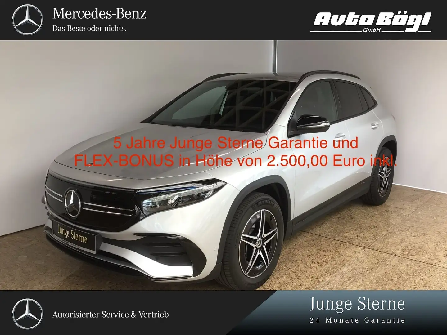 Mercedes-Benz EQA 300 EQA 300 4M AMG Line/Advanced/Night/MBUX/LED/Totw Argintiu - 1