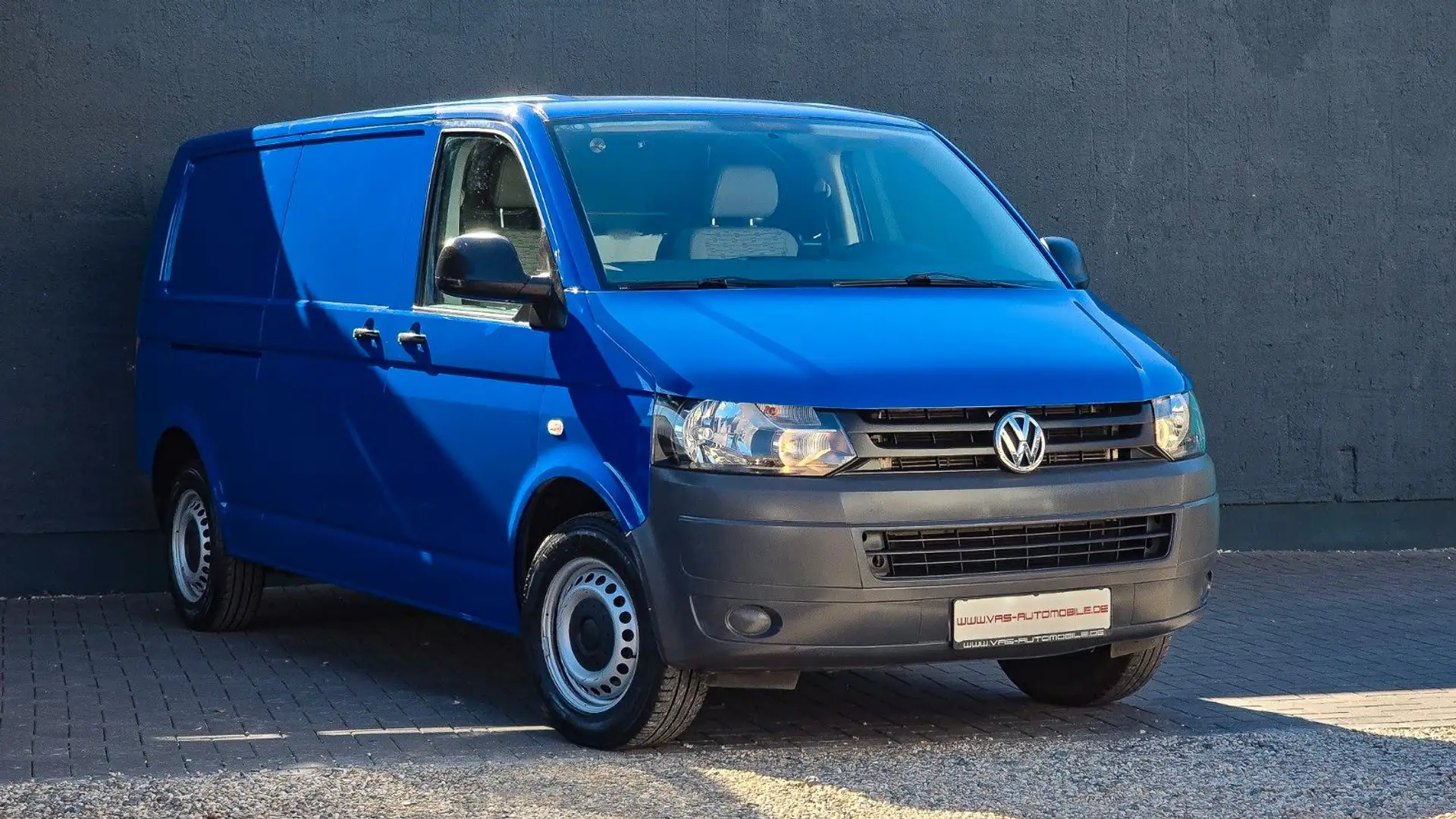 Volkswagen T5 Transporter Kasten lang*Klima*PDC* Bleu - 2