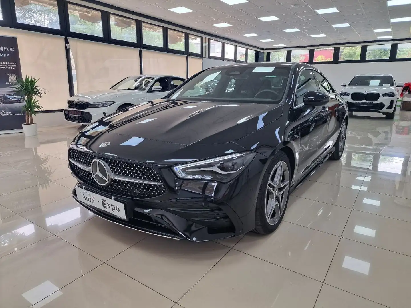 Mercedes-Benz CLA 180 Coupe Business auto Nero - 1
