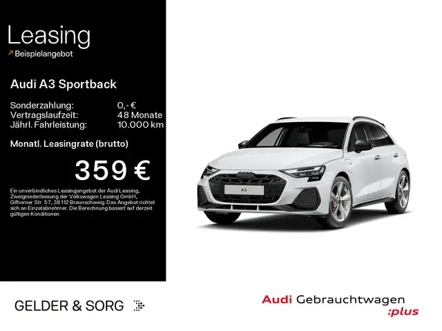 Audi A3 45 TFSI e S line 125km/WLTP*SONOS