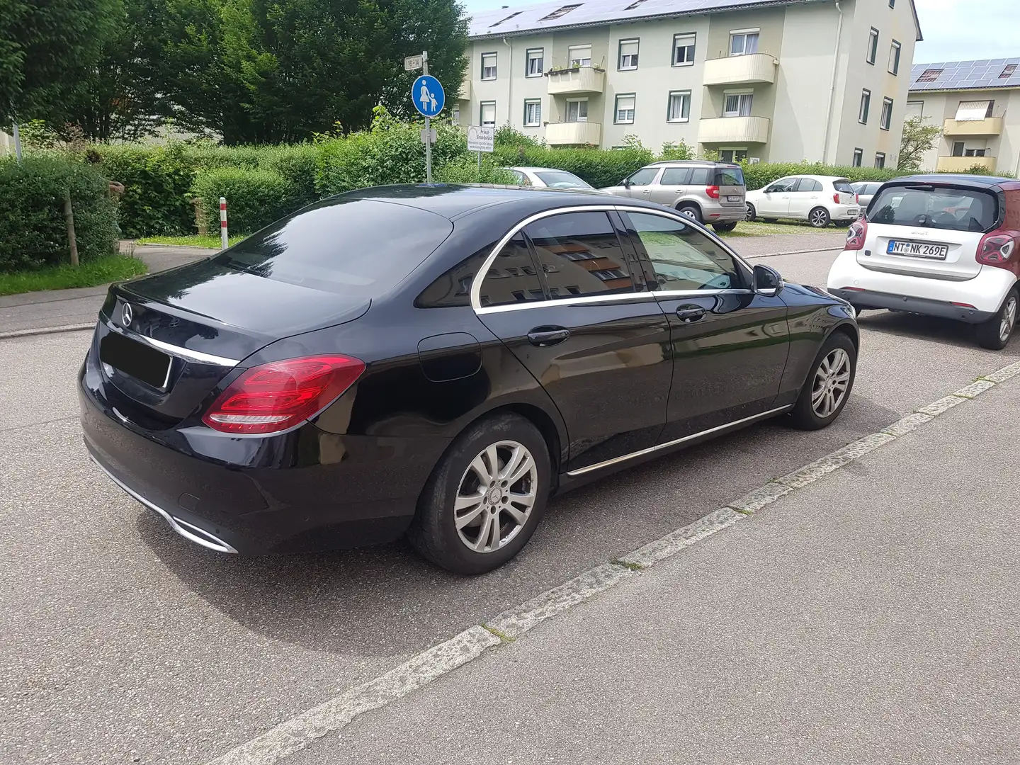 Mercedes-Benz C 200 C 200 T 4Matic 7G-TRONIC Schwarz - 2