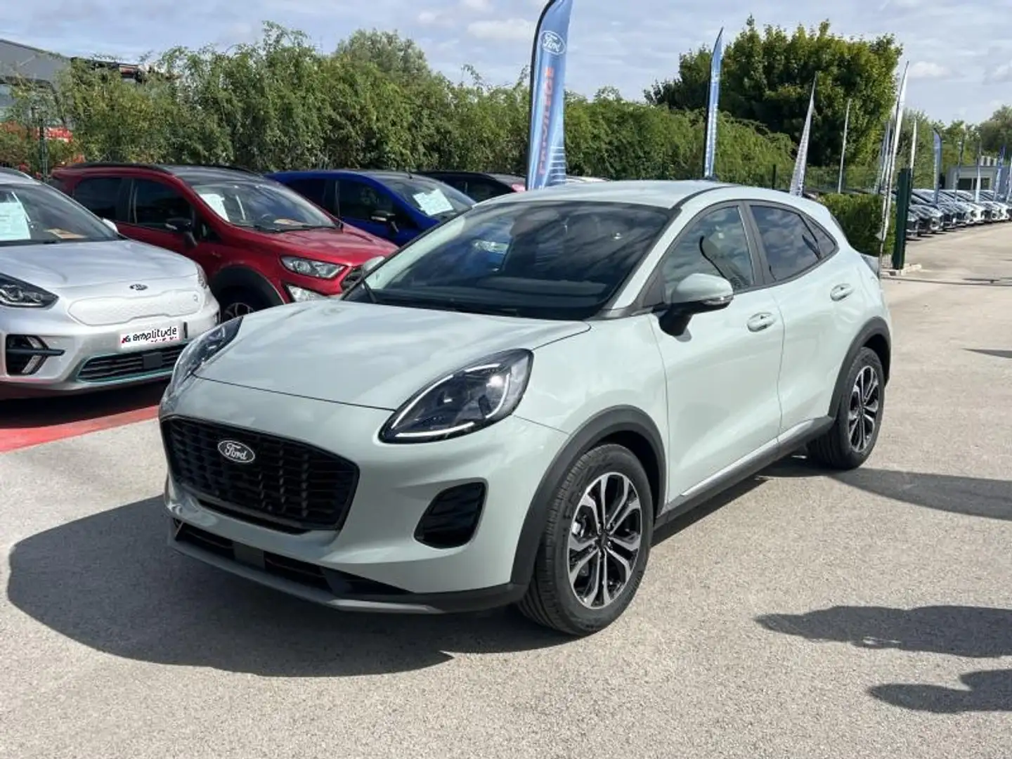 Ford Puma 1.0 EcoBoost Hybrid 125ch Titanium S\u0026S Powershift Gris - 1