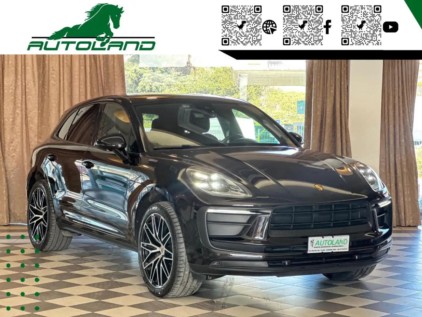 Porsche Macan 2.0*UNICO Proprietario*Tagliandi PORSCHE Nero - 2