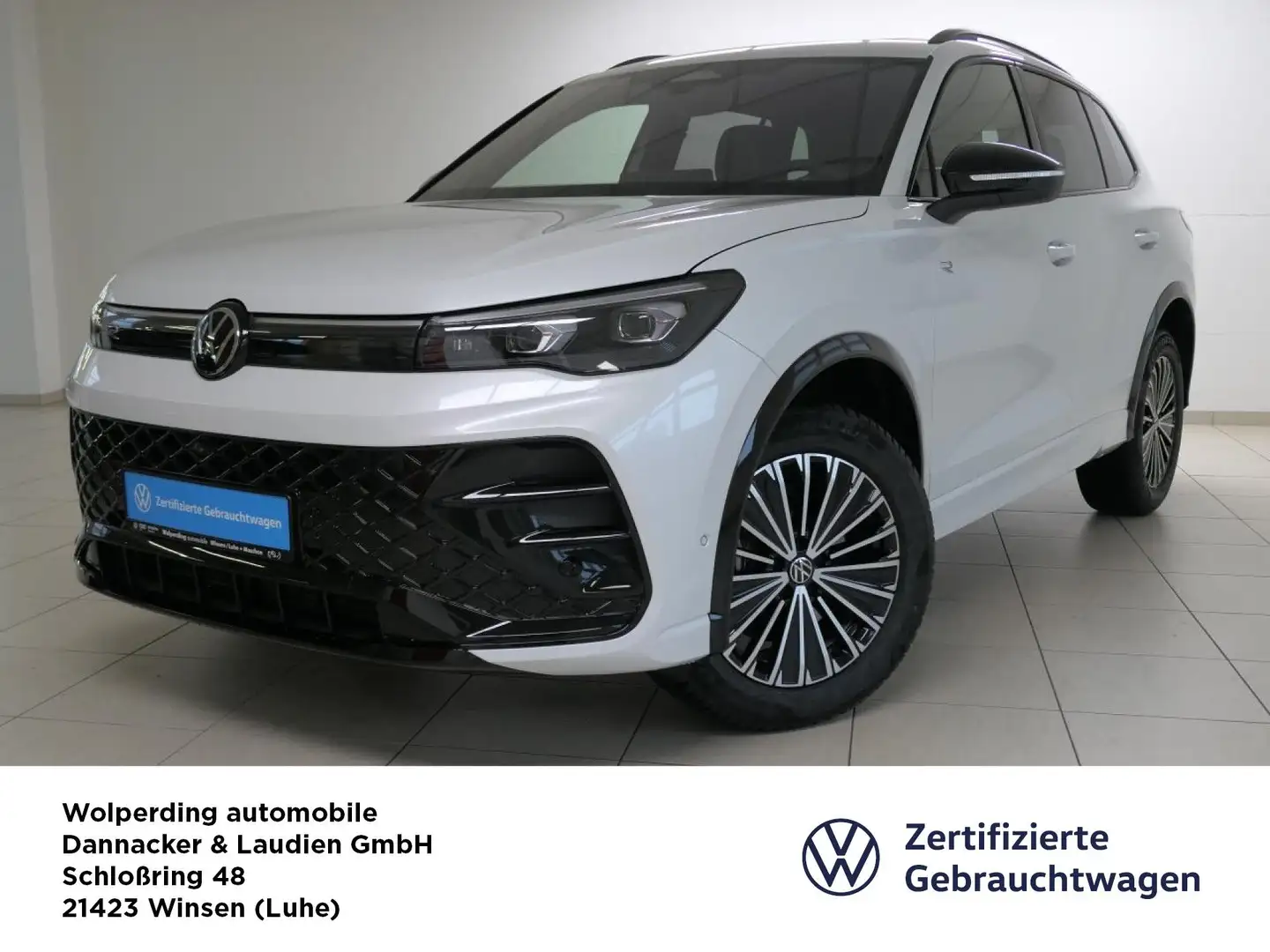 Volkswagen Tiguan 2.0 TDI 4 Motion DSG R-line/Black Style LED Weiß - 1