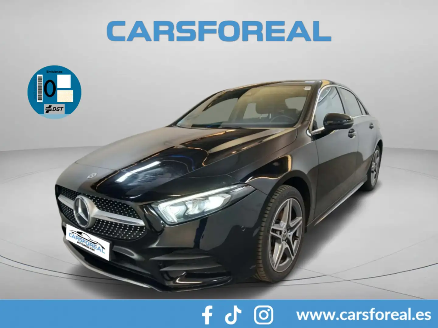 Mercedes-Benz A 250 250e Sedán 8G-DCT Negro - 1