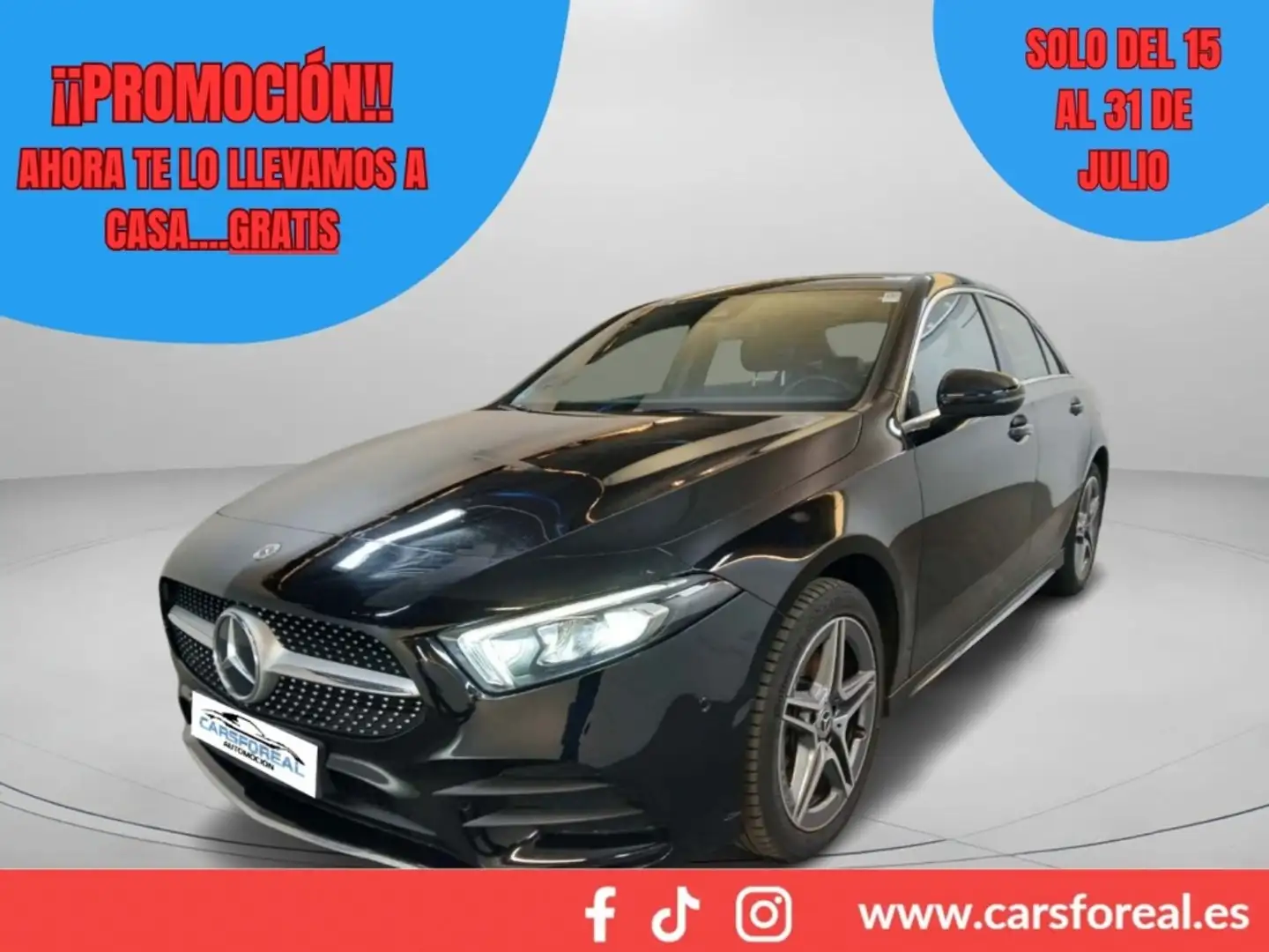 Mercedes-Benz A 250 250e Sedán 8G-DCT Zwart - 1