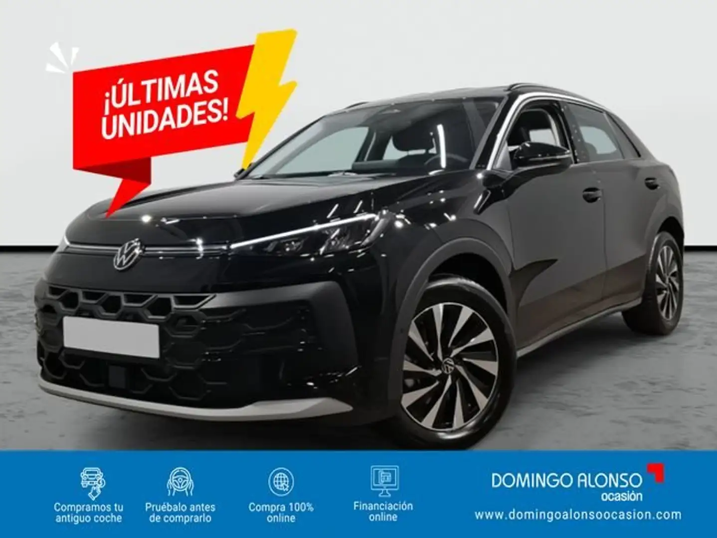 Volkswagen T-Roc Life 116 CV eTSI DSG7 Negro - 1